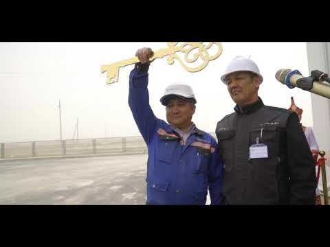 Opening ceremony of the garage-box in production structural unit «Zhaiykmunaigas»