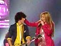 miley kisses nick! miley kisses nick!