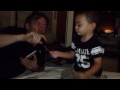 Click here to watch this video Father & Son's ABC Moment ;-)