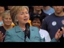 Hillary Clinton speaks up for Barack Obama in Horsham, PA - Part 1