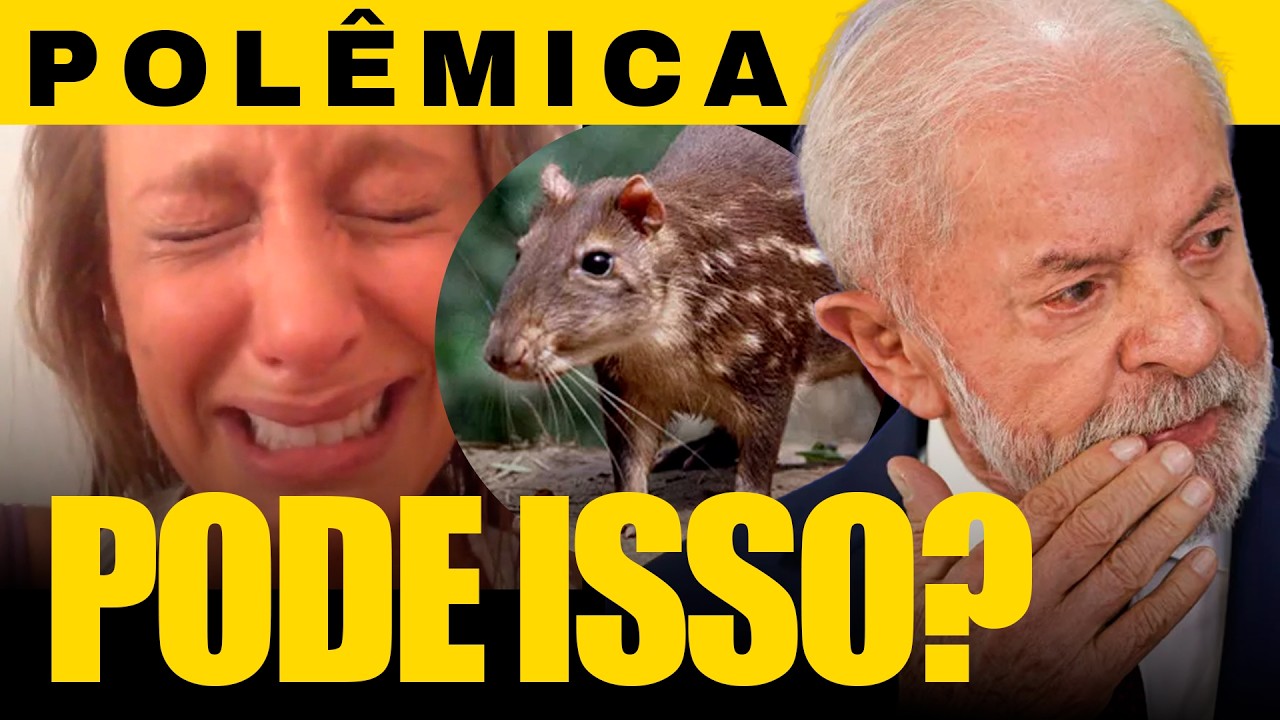 POLÊMICA: LULA CONSOME ANIMAL PROTEGIDO
