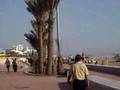 LTI Agadir Beach Club aussen vom Strand aus Strandpromenade