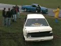 180SX and VL Turbo drift crash at Oran Park