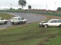 180SX and VL Turbo drift crash at Oran Park