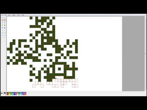 how to paint a qr code