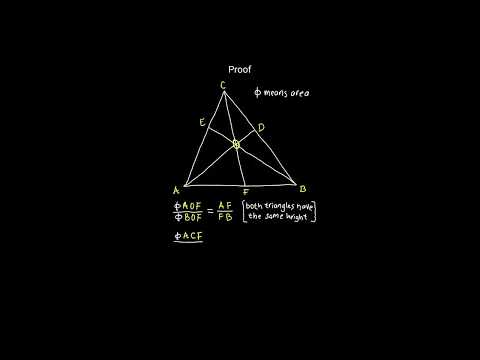 how to prove ceva's theorem