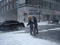 Tempête de neige à Montréal. Tempête de neige à Montréal.