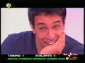 Pietro Taricone a \"Quelli che il calcio...\" del 9/03/2008