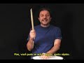 D�maso Cerruti . Aula de Bateria: O Golpe - V�deo 3.
