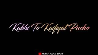 Khairiyat Pucho Song Whatsapp Status  Sushant Sing