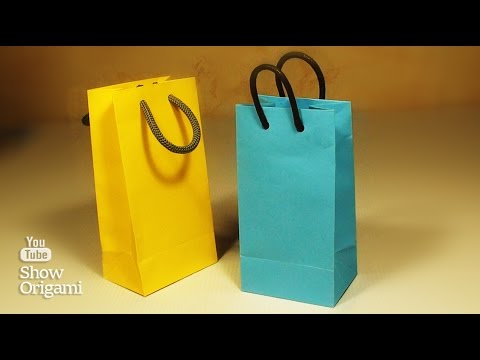 Как сделать большой пакет из бумаги Как сделать большой пакет из бумаги