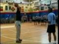 Barack Obama Hits 3 Pointer 4 the Troops! Damn He's COOL!