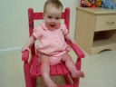 Baby Anika in Rocker
