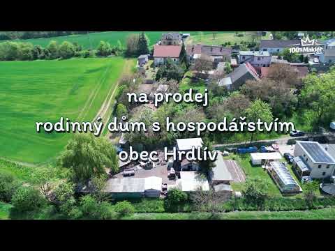 Video Rodinný dům s hospodářstvím a dvougaráží, Hrdlív