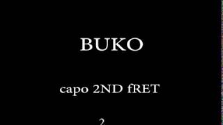 buko (Easy Chords and Lyrics) 2nd fret