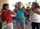 Grandmas warming up their boobs