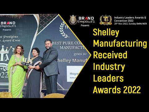 Shelley Manufacturing won ILA2022 for Best Pure Copper Cuffs Manufacturers in Central India.