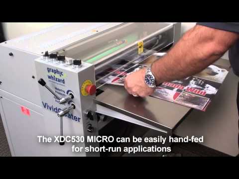GRAPHIC WHIZARD VividCoater XDC-530 Micro UV FLOOD COATER | Styers Equipment Company (1)