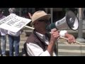 Actor John Diehl at an AMPTP headquarters Rally