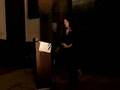 Janet Kuypers poem Wedding Lost live 11/05/08, St. Paul's