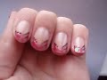 Pink&Black french nails [RQ]