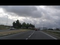 Driving Along The D58 Between Taulé & Saint Martin Des Champs, Brittany, France
