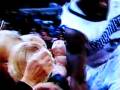 Courtside - kid hit in the face