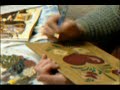 Peg doing her painting thing