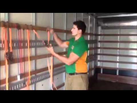 how to properly load a moving truck
