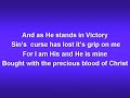 In Christ Alone (worship video w/ lyrics)