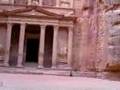 Petra Treasury - first glimpse from the Siq