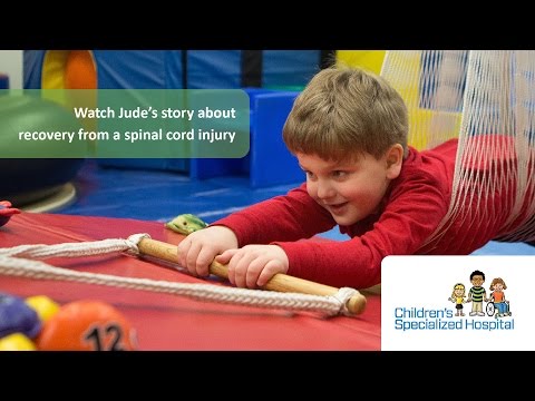 Jude's Story - Spinal Cord Injury - Children's Specialized Hospital