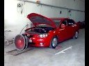 mazda 3 1.6lt dynorun 112hp-91.6hp wheels