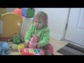 Lotus makes the Yo Gabba Gabba characters dance on her piano