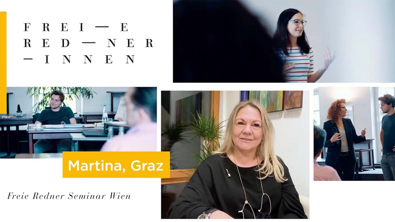 😊 Interview mit Martina |  Freie Redner Ausbildung Oesterreich