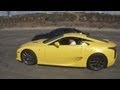 $375000 Lexus LFA Super-Car Test Drive - Rolling to El Segundo Beach