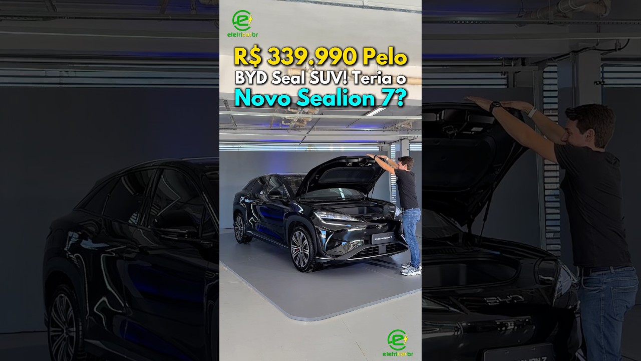 R$ 339.990 Pelo BYD Sealion 7! Teria o Novo SUV da BYD?⚡