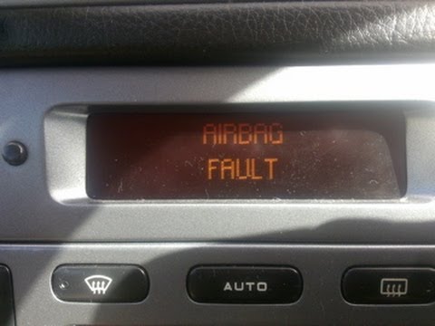 Peugeot 406 Airbag Fault Fix