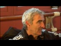 interview de raymond domenech au stade d'entrainement de l'athl�tic club boulogne billancourt (acbb).
