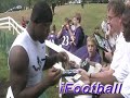 Football Ravens NFL Terrell Suggs autographs Good Person Football Ravens NFL Terrell Suggs autographs Good Person