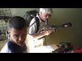 Backpack fed paintball marker Backpack fed paintball marker