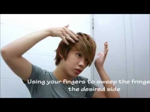 how to set korean hairstyle