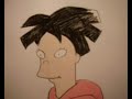 Drawing of amy from futurama. comment and subscribe plz ... draw amy wong futurama sketch art how to bender leela fry 