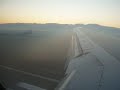 Hazy Landing in Santiago Chile