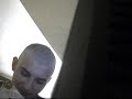 A Skinhead Eating Noodles