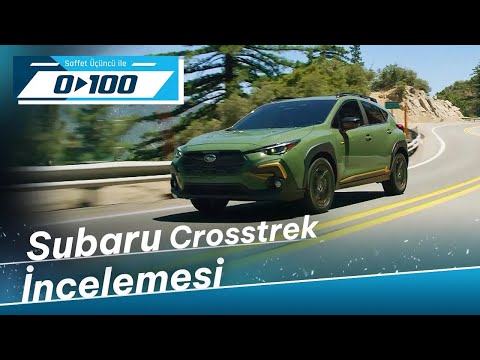 Saffet Üçüncü, Subaru Crosstrek'i detaylarıyla inceliyor
