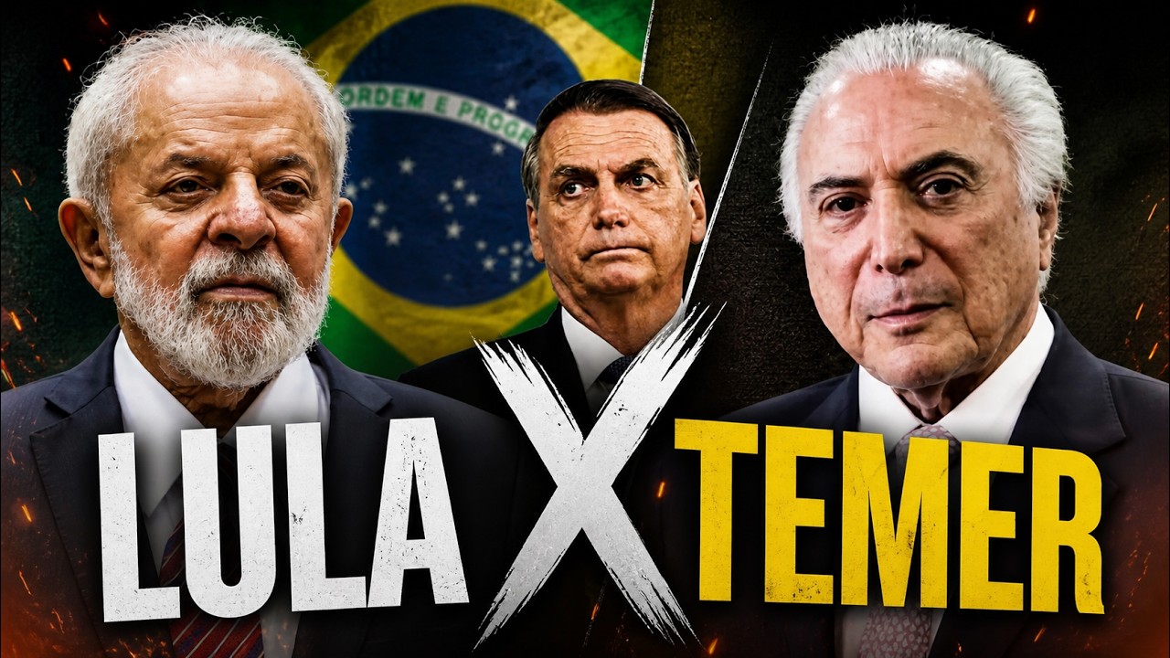 TEMER X LULA POR GERSON GOMES