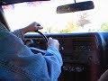 1972 Monte Carlo 1st drive after new cam hot doggin it on Wick Dragway