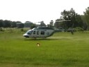 Life Takeoff from Harpersville LZ1 (Hapersville Fire Dept)