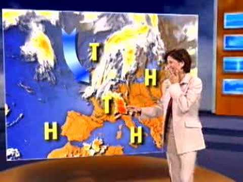 Flommivids - the weather lady cant stop laughing..wats even funnier is shes on live tv!!..lolz.